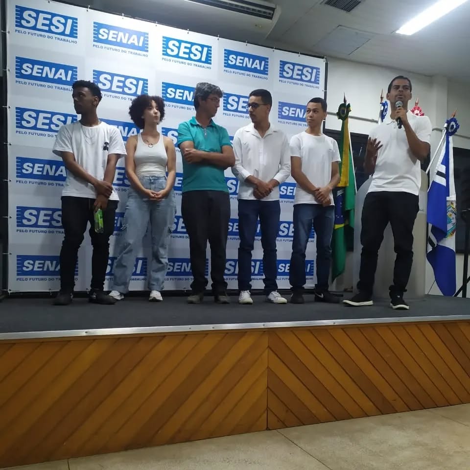 Professor Felipe Rodrigues em atividade